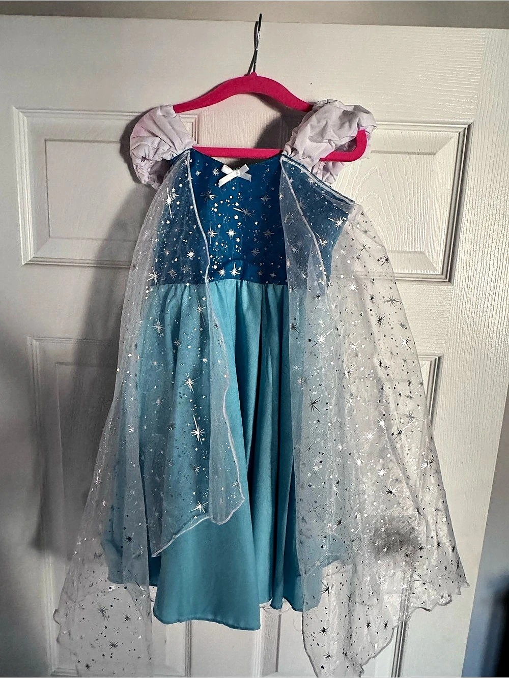 Disney Cinderella Princess Costume Dress Blue & White